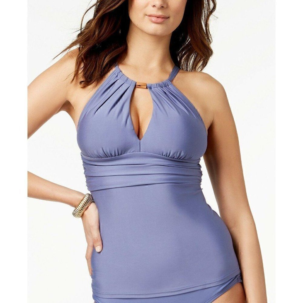 Calvin Klein NEW Tummy Control Tankini Swim Top S‎
